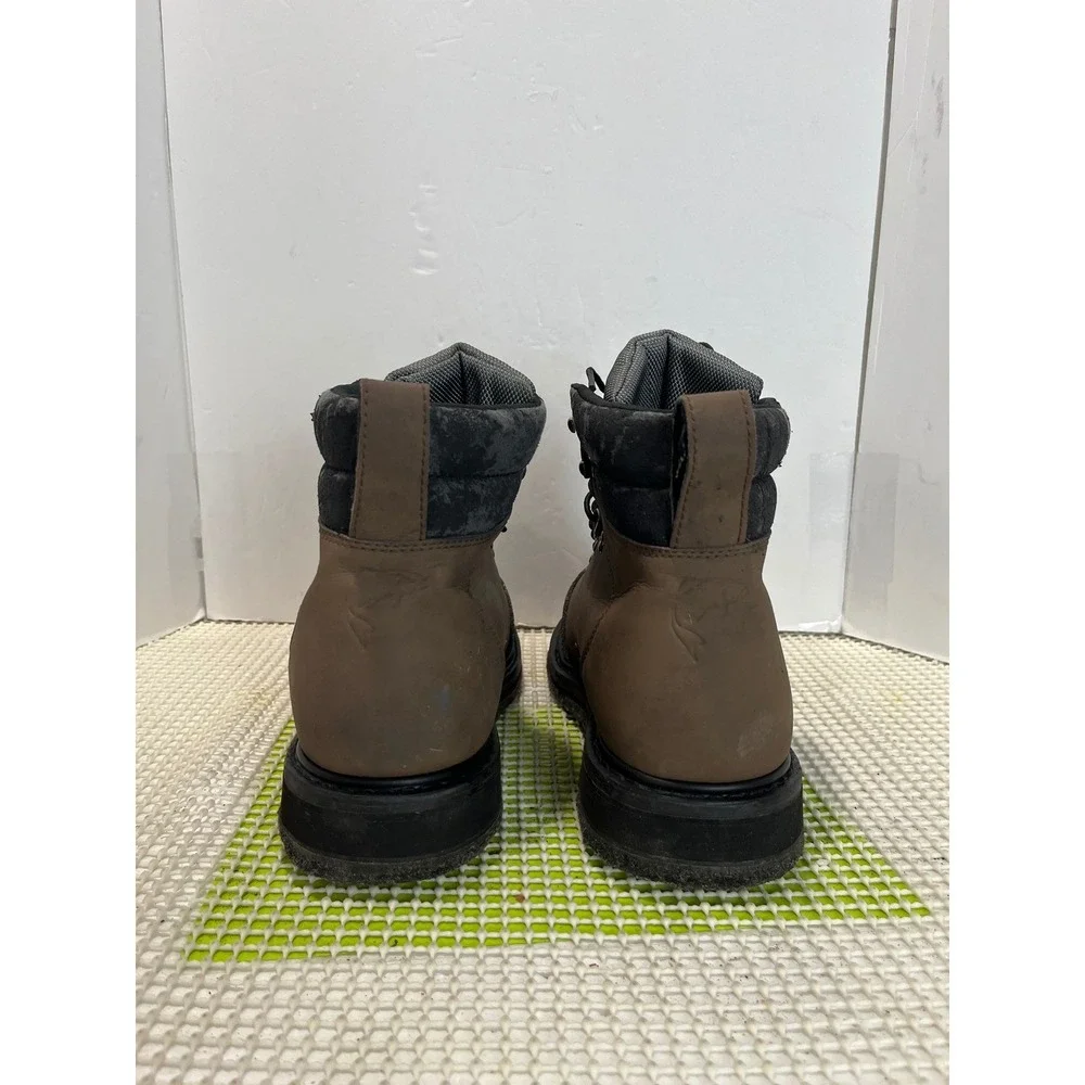 Cabelas Studded Felt Sole Wading Boots Men's 11 D Brown Fly Fishing 83-0820